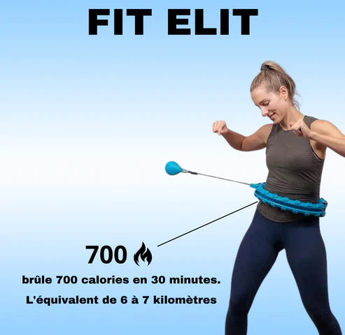 Fitness Thin Waist Hoop – Fun, Adjustable Waist Trimmer for Core Workouts