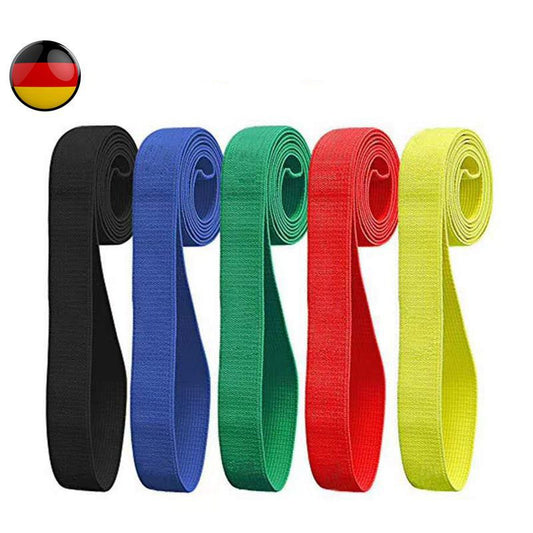 Long Crochet Resistance Band – Durable, Non-Slip Band for Full-Body Workouts & Stretching